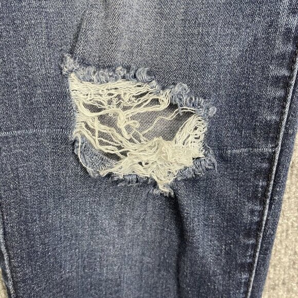 KanCan Jeans Womens 7 27 Blue Distressed Cotton Stretch Denim Style KC11014 - Picture 4 of 16